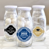 Event Blossom Personalized Mini Milk Bottles with Graduaton Designs