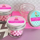 Adorable Personalized Kid's Birthday Party Small 4 Ounce Mason Jars