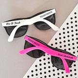 Event Blossom Personalized Wayfarer-Replica Rubberized Sunglasses