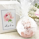 Event Blossom Bridal Party Proposal Bath Bomb in Rose Design Gift-Box