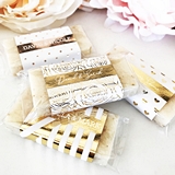 Event Blossom Personalized Metallic Foil Mini Soap Favors (Set of 5)