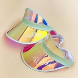 Event Blossom Personalizable Holographic Visor (Bride/Wifey/Babe/Name)