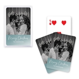 Custom Photo-Printed Playing Card Favors - Christmas Ornaments Design (4 Colors)