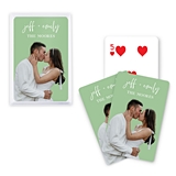 Custom Photo-Printed Playing Card Favors - Focal Point Design (8 Colors)