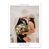 Custom Photo-Printed Thank You Cards - Timeless Snapshot