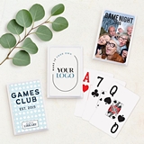 Custom-Printed Jumbo Font Bridge Deck of Playing Cards with Your Logo or Photo