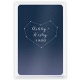 Unique Custom Playing Card Favors - Starry Night Design
