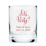 Weddingstar Personalized "Let's Party!" Short Shot Glass