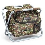 Weddingstar Personalizable Portable Cooler Chair (Camouflage)