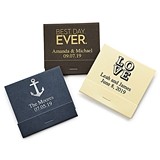 Personalized Foil-Stamped Matchbook (13 Designs)(17 Colors)(Set of 50)