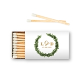 Weddingstar Custom Matchbox Wedding Favors - Love Wreath (Set of 50)