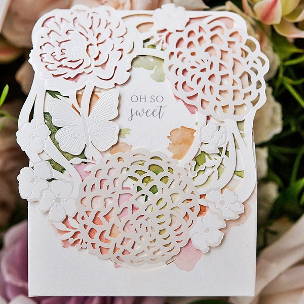 Weddingstar Floral Garden Motif 'Oh So Sweet' Favor Boxes (Set of 10)