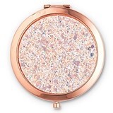 Weddingstar Personalizable Rose-Gold-Glitter Compact Mirror (3 Colors)