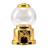 Weddingstar Mini Gumball Machine Favor Boxes - Gold (Set of 2)