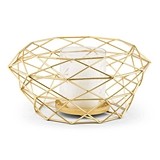 Weddingstar Modern Gold Geometric Metal Table Centerpiece