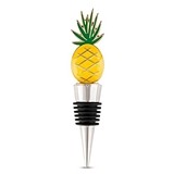 Weddingstar Welcoming Yellow Pineapple-Topped Bottle Stopper