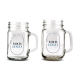 'Make it Your Own' Logo/Design Custom-Printed Mason Jar Mug (2 Sizes)
