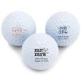 Weddingstar Personalized Golf Ball Wedding Favors (Numerous Designs)