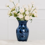 Weddingstar Navy Blue-Colored Mercury Glass Flower Vase