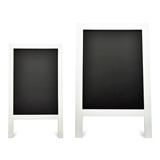 Weddingstar White Framed Rectangular Chalkboard Easel Sign (2 Sizes)