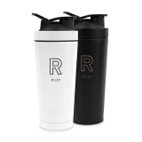 Custom Engraved Insulated Stainless-Steel Protein Shaker Cup - Line Initial