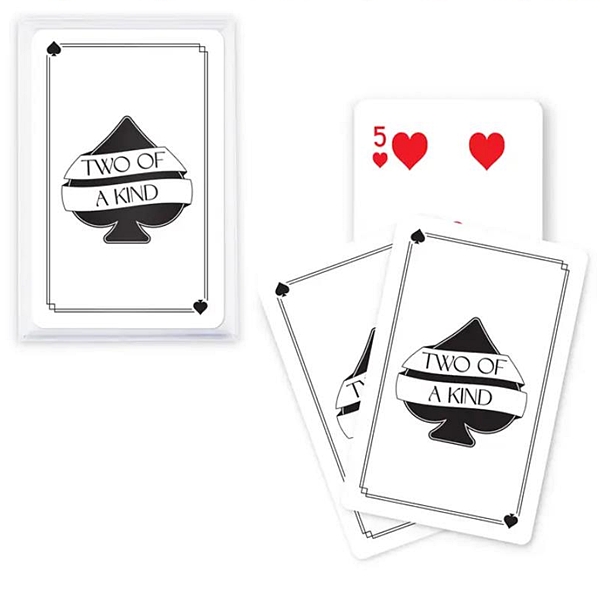 "Two of a Kind" Design Deck of Printed Playing Cards