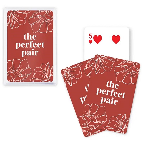 "The Perfect Pair" Design Deck of Printed Playing Cards