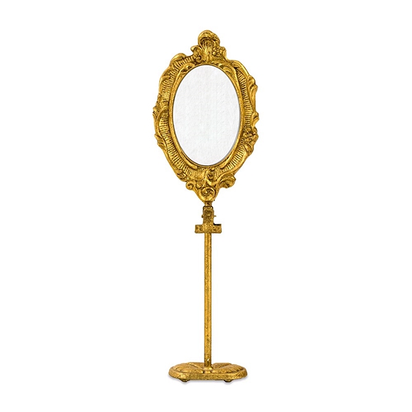 Weddingstar Oval Gold Baroque Standing Frame
