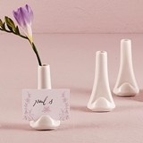 Weddingstar Miniature Vase Place Card Holders (Set of 6)