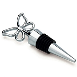 Weddingstar Stylized Butterfly-Topped Wine Stopper in Gift-Box