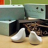 Weddingstar Porcelain Love Bird Salt & Pepper Shakers in Gift Package