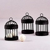 Weddingstar Miniature Classic Round Decorative Birdcages (Set of 4)