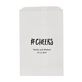 Personalized Foil-Printed Flat Goodie Bags (95 Designs) (10 Colors)