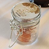 Personalized 'Wine Romance' Mini Glass Jar with Wire Snap (Set of 12)