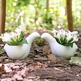 Weddingstar Birds of a Feather Miniature Ceramic Containers (Set of 4)