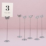 Weddingstar Butterfly Motif Stationery/Table Number Holders (Set of 6)