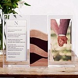 Weddingstar Contemporary Monogrammed Sand Ceremony Shadow Box