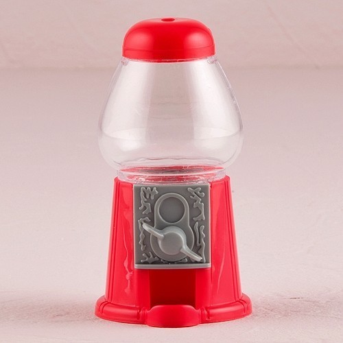 Weddingstar Classic Red Miniature Gumball Machine