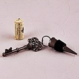 Weddingstar Vintage Key Ornamental Bottle Stopper (Package of 4)