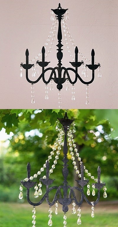 Weddingstar Black Chandelier Silhouette Wall Decoration Set Of 2 Weddingstar Black Chandelier Silhouette Wall Decoration Set Of 2