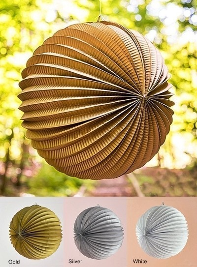 unique shaped paper lanterns