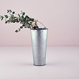 Weddingstar Small Galvanized Tin Flower Market Bucket with Handle