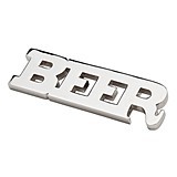 Weddingstar Silver-Metal "BEER" Bottle Opener with Magnets