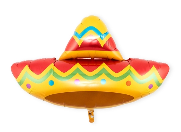 Weddingstar Mylar Foil Helium Party Balloon - Fiesta Sombrero