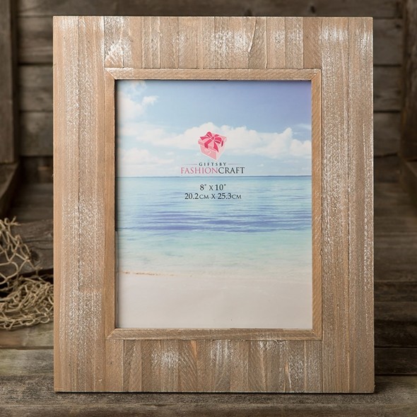 Distressed Wood Wide Border 8 X 10 Large Frame By Fashioncraft Distressed Wood Wide Border 8 X 10 Large Frame By Fashioncraft
