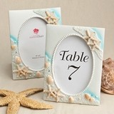 FashionCraft Seaside Theme Picture Design Frame/Table Number Holder