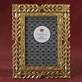 FashionCraft Magnificent Gold Finish Lattice Work Design 4x6 Frame