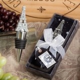 FashionCraft Eiffel Tower Wine Bottle Stopper Favor with Rhinestones