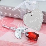FashionCraft Choice Crystal Collection Red Rose Favor