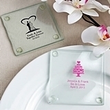 Personalized Silkscreened Glass Coasters for All Occasions